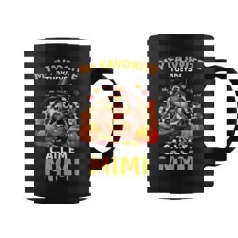 My Favorite Turkeys Call Me Mimi Thanksgiving Coffee Mug | Seseable UK