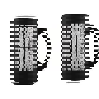 I Am Fearless Strong Blessed Pink Positive Affirmations Coffee Mug - Monsterry