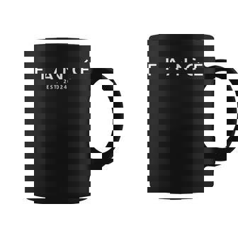Fiancé Est 2024 Engaged Future Husband Engagement Fiancé Coffee Mug | Mazezy