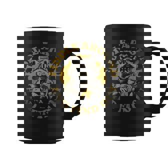 Fiddle Around And Find Out Raccoon Coffee Mug - Monsterry
