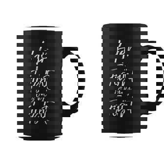 Her Fight Is My Fight For Breast Cancer Support Coffee Mug - Monsterry
