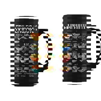 Filipino Food 101 Popular Pinoy Food Cool Filipino Coffee Mug - Monsterry