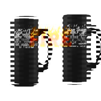 Fire And Ice Last Minute Halloween Matching Couple Costume Coffee Mug - Thegiftio UK