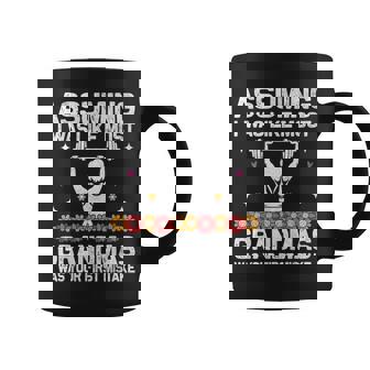 Fit Grandma Gym Workout Powerlifting Matriarch Fitness Coffee Mug - Monsterry