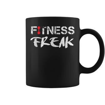 Fitness Freak For Fitness Junkies Coffee Mug - Monsterry