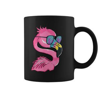 Flamingo Summer Vibes Vacation Flock Bird Coffee Mug - Monsterry UK