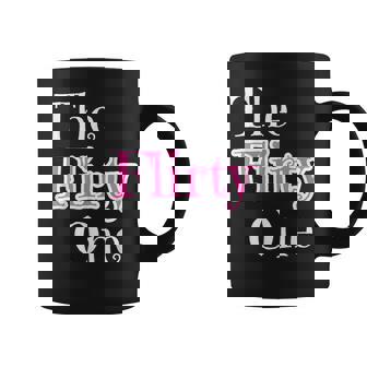 The Flirty One Best Friend Group Matching Bar Pub Crawl Coffee Mug - Monsterry