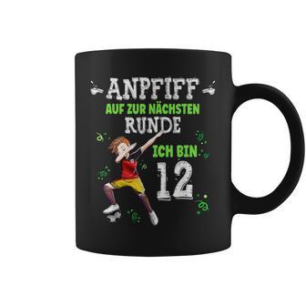 Football Dabbing Boy 12Th Birthday Ich Bin 12 Jahre Tassen - Geschenkecke