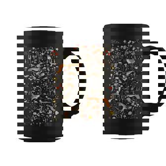Forest Friends Animals Wildflowers Cottagecore Nature Lover Coffee Mug | Seseable CA