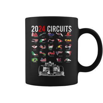 Formula Racing 2024 Open Wheel Race Car Fan World Circuits Coffee Mug - Monsterry UK