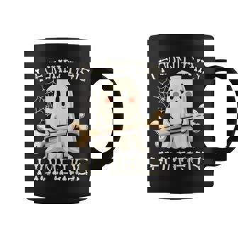 I Found This Humerus Ghost Halloween Humorous Coffee Mug - Thegiftio UK