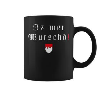 Fränkisch Fränkische Dialect Franken Crest Tassen - Geschenkecke