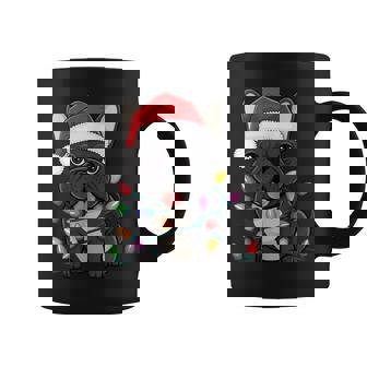 French Bulldog Christmas Lights Xmas Dogs Women Coffee Mug - Thegiftio UK