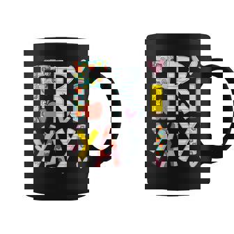 Fri-Yay Happy Friday Weekend Teacher Back To School Coffee Mug | Mazezy