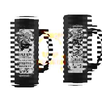 Friends Giving 2024 Thanksgiving Friendsgiving Messy Bun Coffee Mug - Thegiftio UK