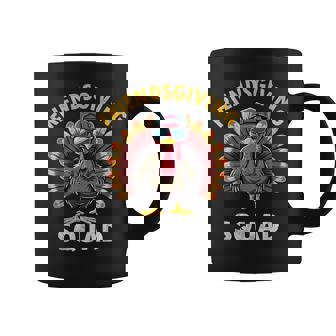 Friendsgiving Squad Turkey Friends Thanksgiving 2024 Coffee Mug - Thegiftio UK