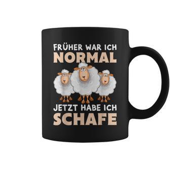 'Früher War Ich Norme Jetzt Habe Ich Schafe Bauer Schäfer Tassen - Geschenkecke