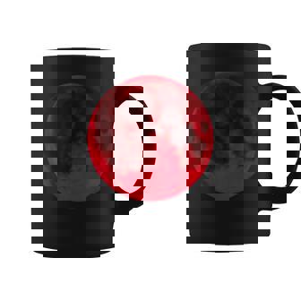 Full Moon Full Blood Red Moon Coffee Mug - Monsterry