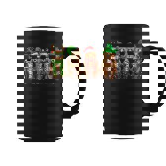 Bear Christmas Light Bear Lover Xmas Bear Holiday Coffee Mug - Monsterry