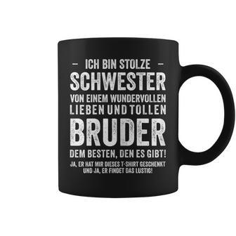 Birthday Ich Bin Stolze Schwester Bruder Tassen - Geschenkecke