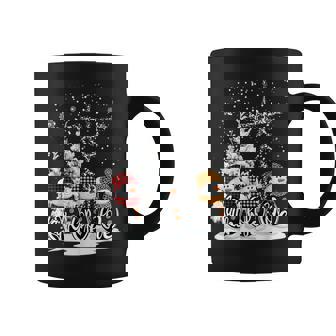 Christmas 2024 Faith Hope Love Snowman Christian Cross Coffee Mug | Seseable UK