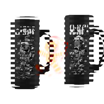 Christmas Gingerbread Man Oh Snap Outfit Pajama Coffee Mug - Thegiftio