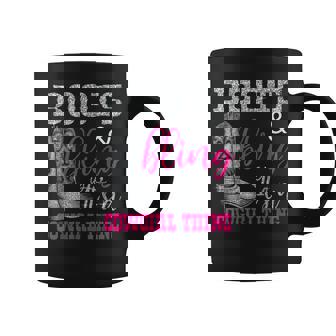 Cowgirl Boots Bling Cute Love Country Life Coffee Mug | Mazezy