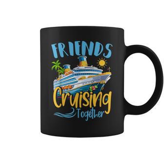Cruising Squad 2024 Friend Cruising Together Ship Trip Coffee Mug | Seseable UK
