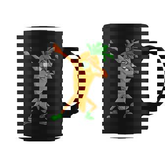 Dabbing Carrot Cute Vegetable Lover Women Coffee Mug - Monsterry