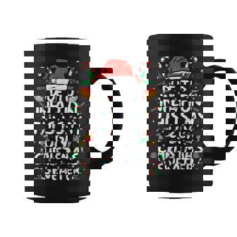 Due To Inflation Ugly Christmas Sweaters Kid Coffee Mug | Mazezy