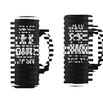 Fantasy Football Commissioner Because I'm The Commish Coffee Mug - Thegiftio UK