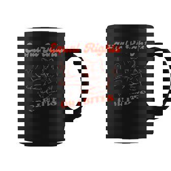 Feminist Cat Equal Rights Or I Bite Equality Feminist Coffee Mug - Thegiftio UK