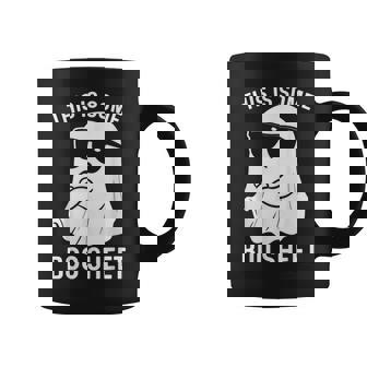 Halloween This Is Some Ghost Sheet Boo Retro Halloween Coffee Mug | Mazezy