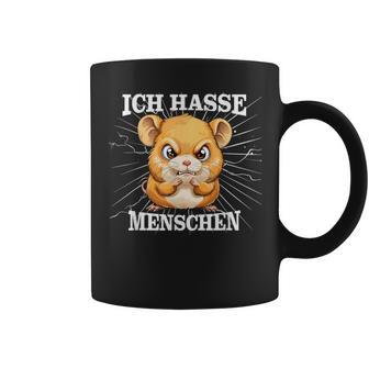 Hamster Meme Based Ich Hasse Menschen Tassen - Geschenkecke