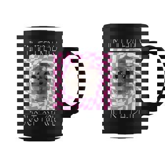 I'm Literally Just A Girl Sad Hamster Meme Coffee Mug - Thegiftio
