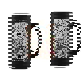 Labubu Lover Cute Labubu And Friends Coffee Mug - Thegiftio UK