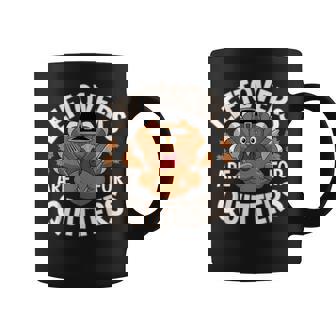Leftovers Are For Quitters Thanksgiving Food Men Coffee Mug - Monsterry