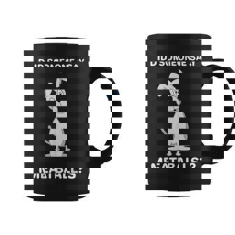 I Love Meatballs Dog Team Meatball Italian Coffee Mug - Monsterry