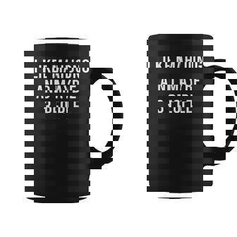 Mahjong I Like Mahjong And Maybe 3 People Coffee Mug - Monsterry