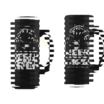 Mexican I Need Beer Necesito Cerveza In Spanish Coffee Mug - Monsterry