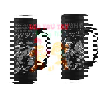 Nurse Christmas Gingerbread Man Did You Try Icing It Coffee Mug - Monsterry