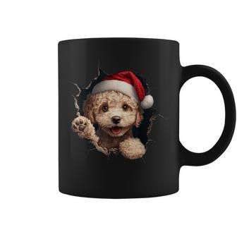 Poodle Dog Owner Dog Christmas Hat Tassen - Geschenkecke