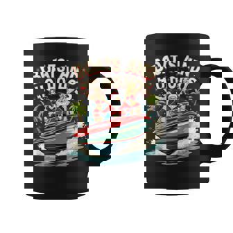 Santa Christmas Boats And Ho Ho Hos Coffee Mug | Seseable UK
