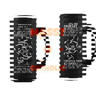 Science Teacher Protons Have Mass Catholic Statistics Coffee Mug - Monsterry