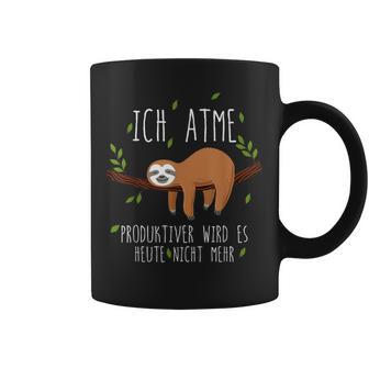 Sloth Ich Atme Produktiv Chiller Relax Tassen - Geschenkecke