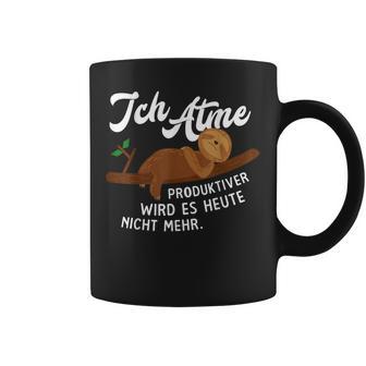 Sloth 'Ich Atme Produktiver Wird Es Nicht Mehr Tassen - Geschenkecke