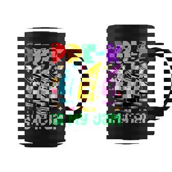 Team Pre-K Is My Jam Teacher Crayon Coffee Mug - Thegiftio