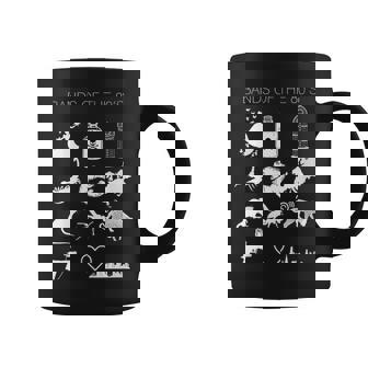 Trendy Bands Of The 80'S Hair Bands Rock Bands 1980'S Coffee Mug - Thegiftio UK