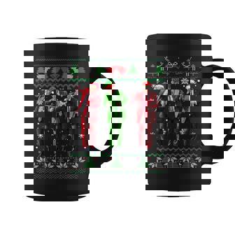 Trump Dance Elf Santa Christmas Ugly Sweater Xmas Coffee Mug | Seseable UK