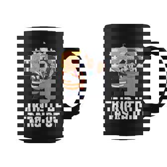 Trump Taking Out The Trash Coffee Mug | Mazezy